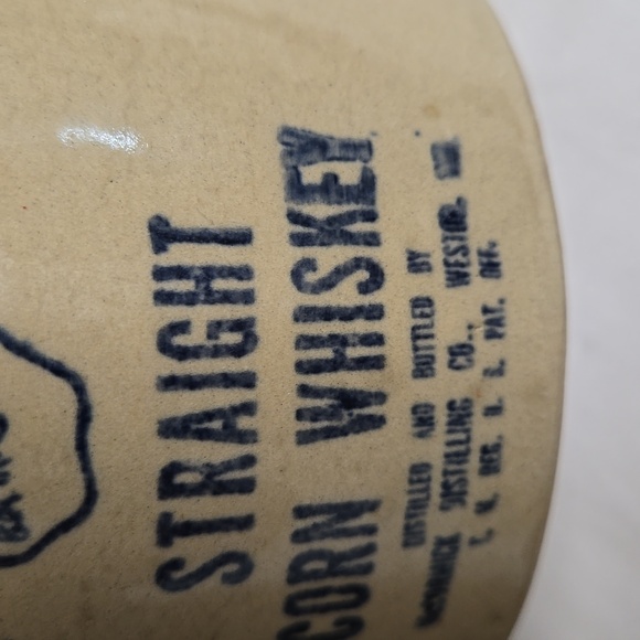 2 Vintage Crocks Set McCormick Jugs Corn Whiskey Ceramic Moonshine Primitive - Picture 13 of 16